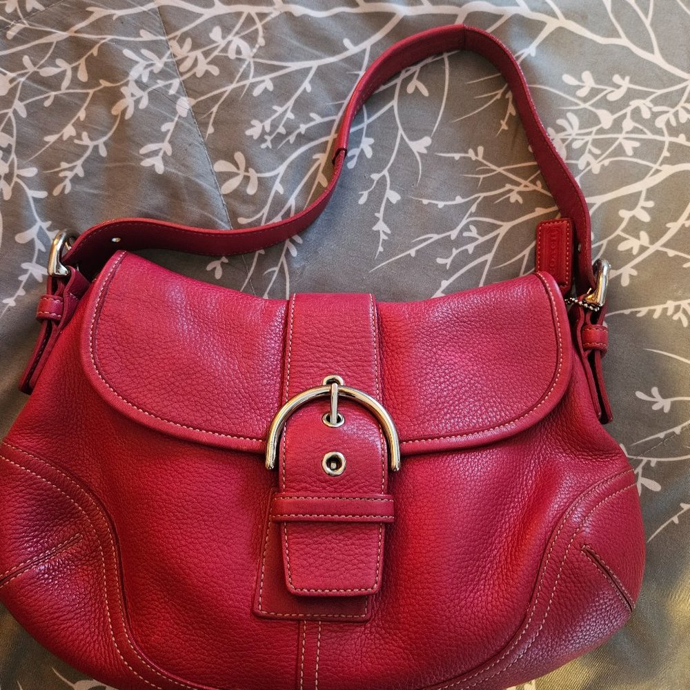 Coach  pebbled leather Soho